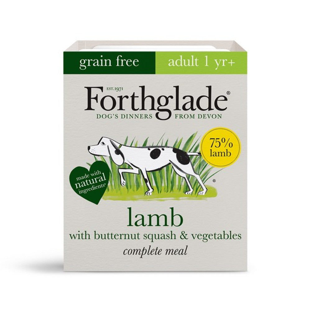 Forthglade Complete Meal Lamb Butternut Squash and Veg Grain Free 395g