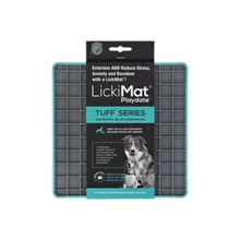 Lickimat playdate tuff series with label on a white background