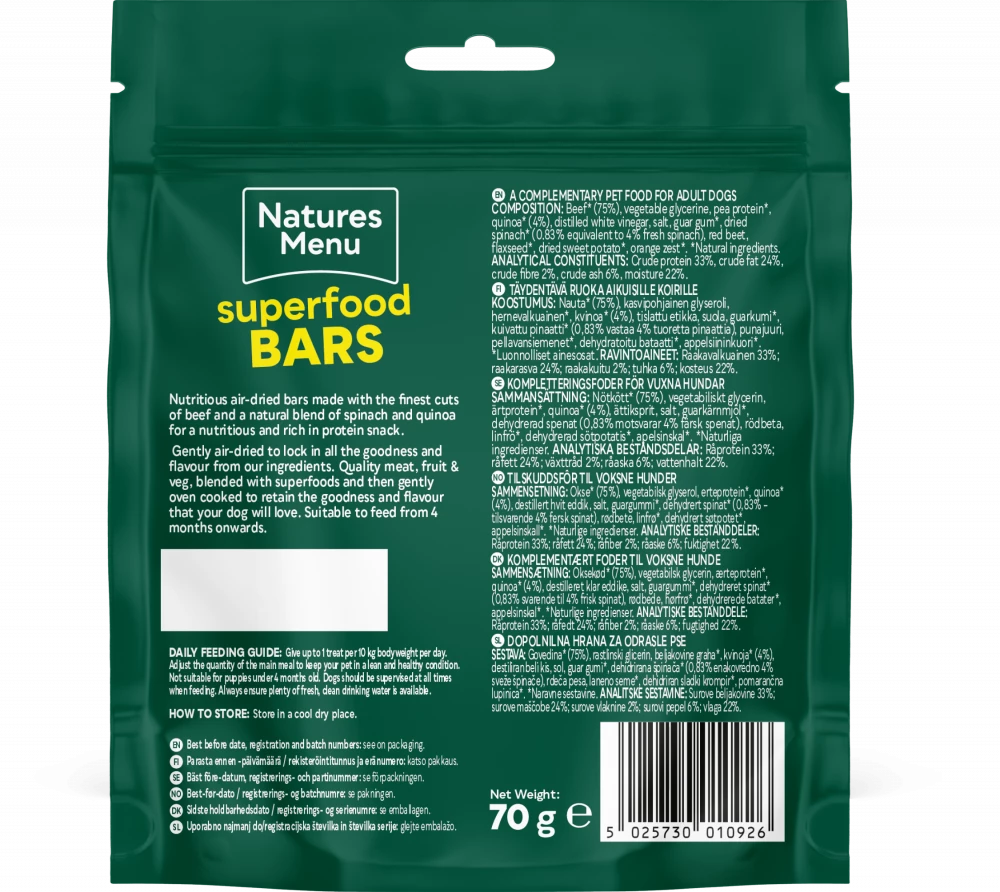 Country Hunter Superfood Bars Beef