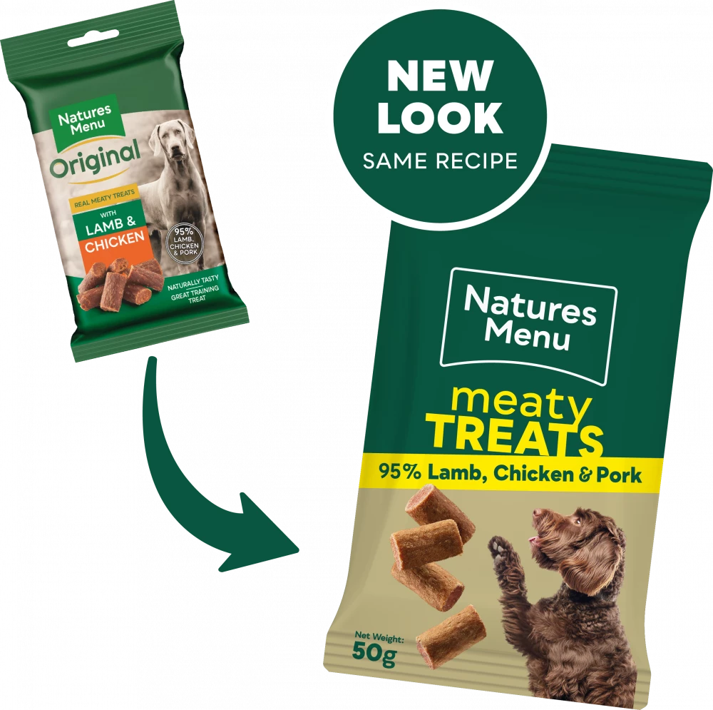 Natures Menu Treats Lamb, Chicken & Pork For Dogs