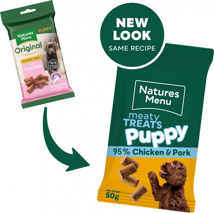 Natures Menu Original Puppy Chicken & Pork Treats