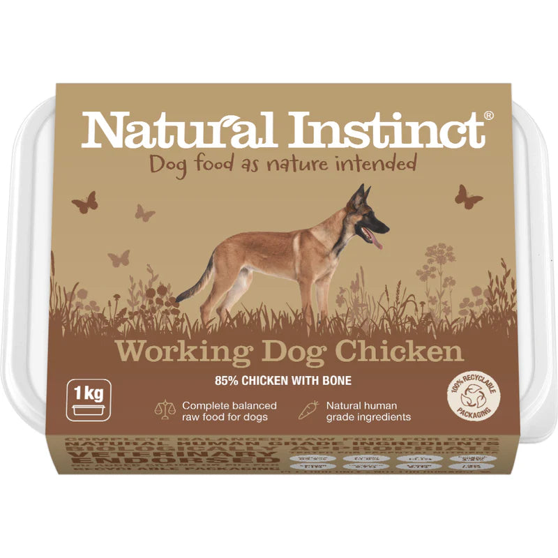 Natural Instinct Working Dog Chicken 1kg