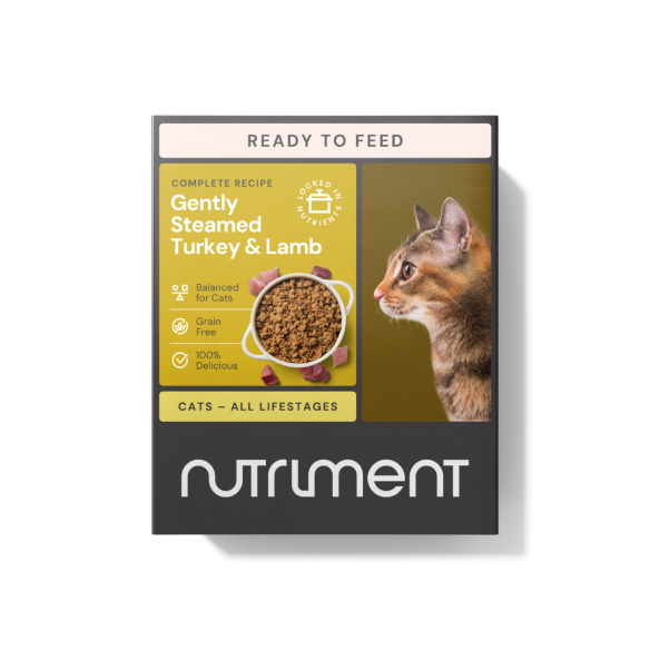 Nutriment Gently Steamed Recipe - Turkey & Lamb for Cats 395g