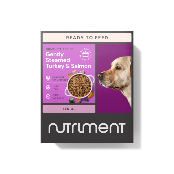 Nutriment Gently Steamed Recipe - Turkey & Salmon for Senior Dogs 395g