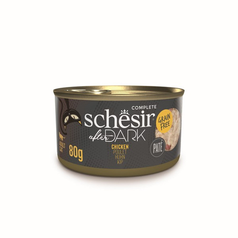 Schesir After Dark Pate Adult Cat Chicken 80g