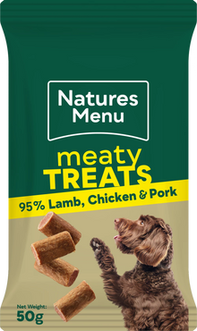Natures Menu Treats Lamb, Chicken & Pork For Dogs
