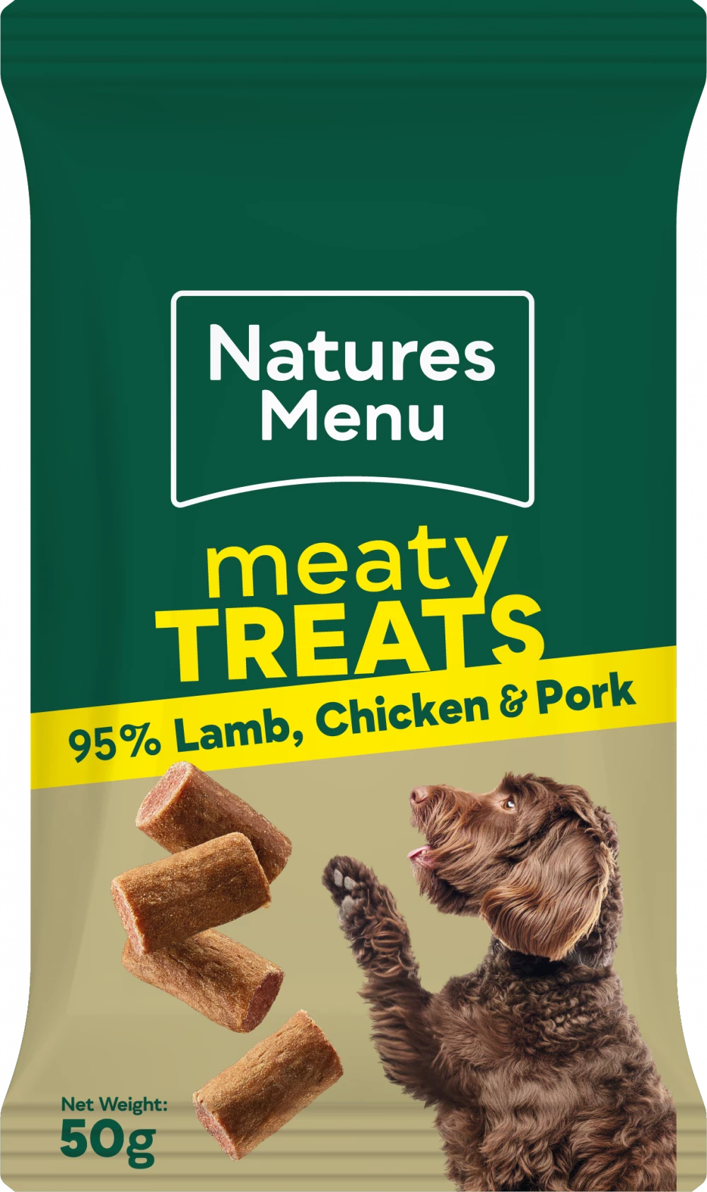 Natures Menu Treats Lamb, Chicken & Pork For Dogs