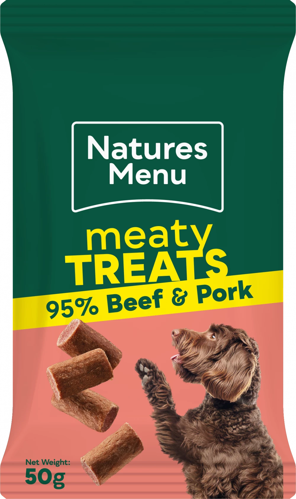 Natures Menu Treats Beef & Pork For Dogs
