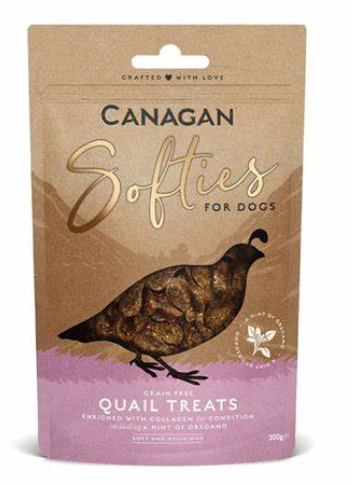 Canagan Softies Dog Treats Quail 200g