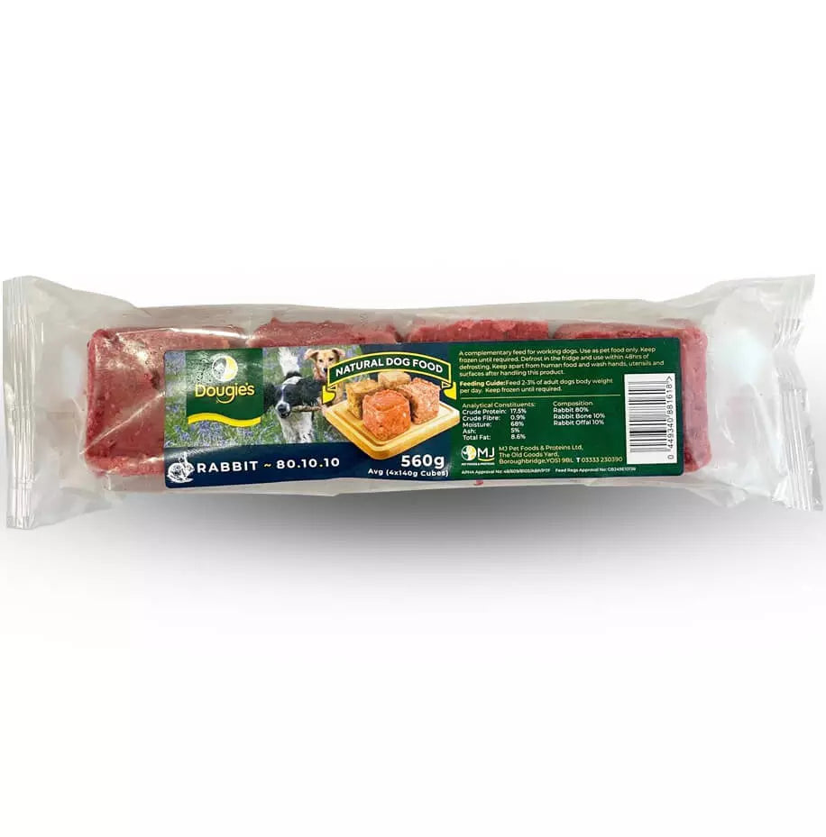 Dougie's Rabbit 80/10/10 560g