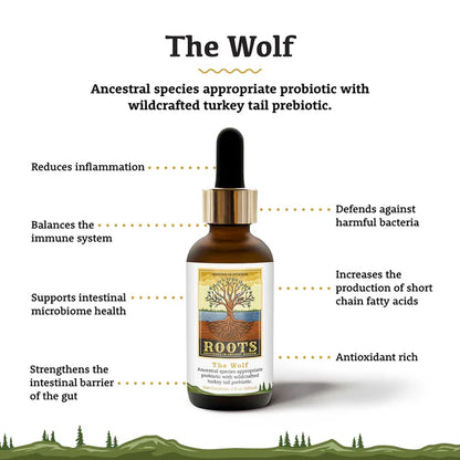 Adored Beast Roots The Wolf | Species Appropriate Probiotic 60ml