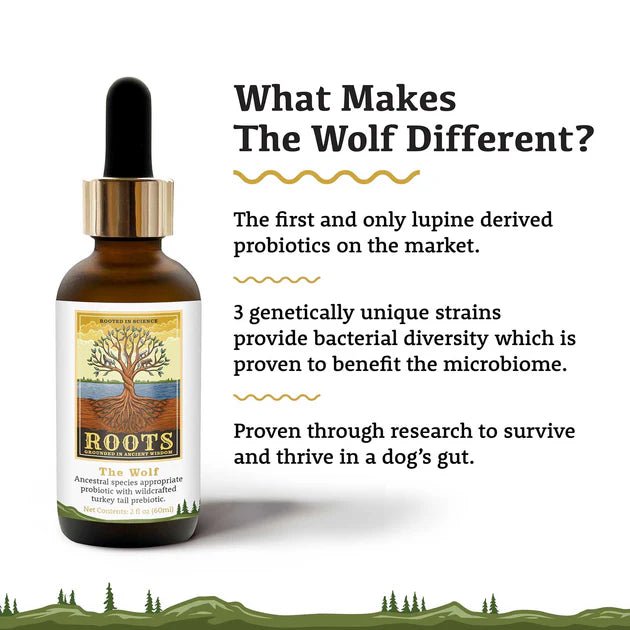 Adored Beast Roots The Wolf | Species Appropriate Probiotic 60ml