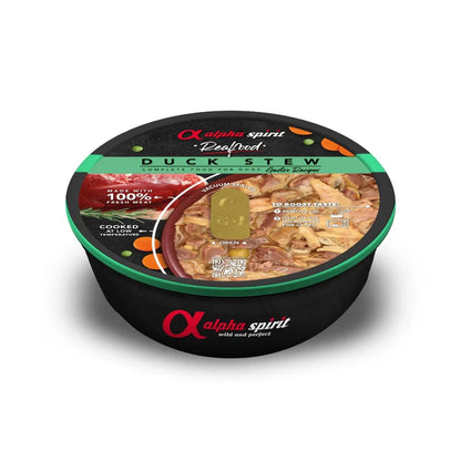 Alpha Spirit Realfood Complete Duck Stew for Dogs 280g