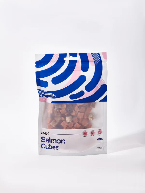 Waita Air Dried Salmon Cube 100g