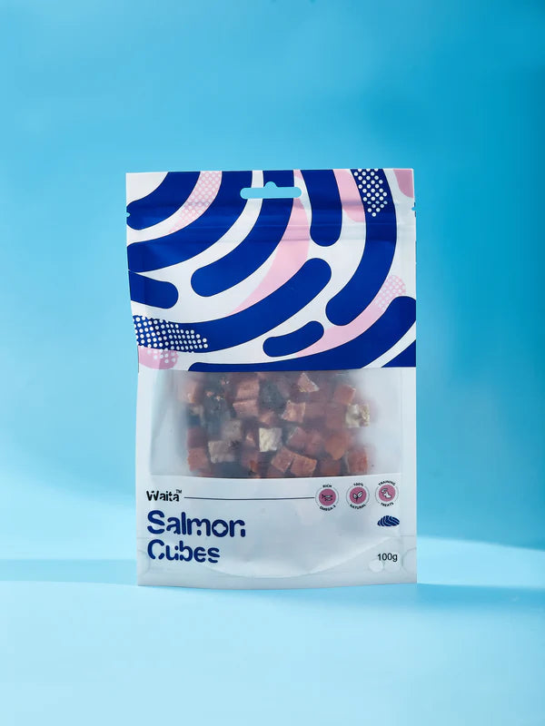 Waita Air Dried Salmon Cube 100g