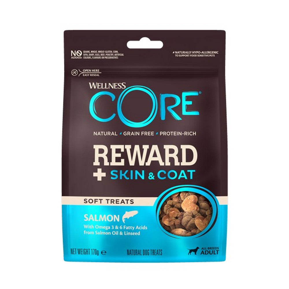 Wellness CORE Dog Treats Adult Reward+ Salmon 170g