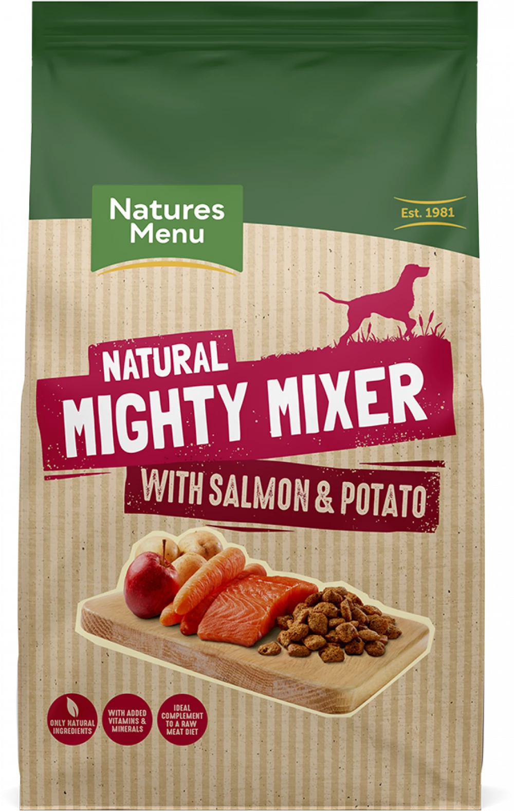 Natures Menu Mighty Mixer Salmon & Potato (2kg)