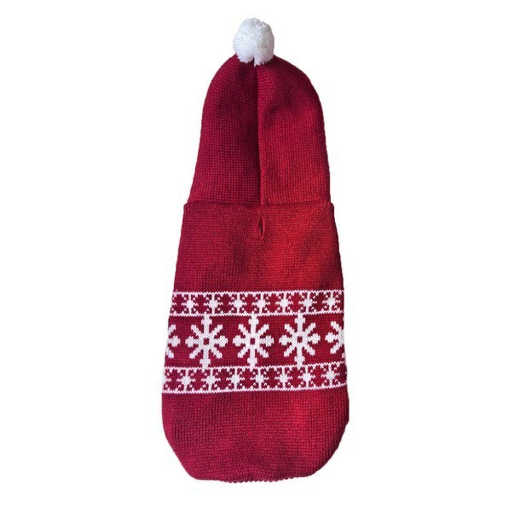 James Marketing Santa Hoodie Dark Red