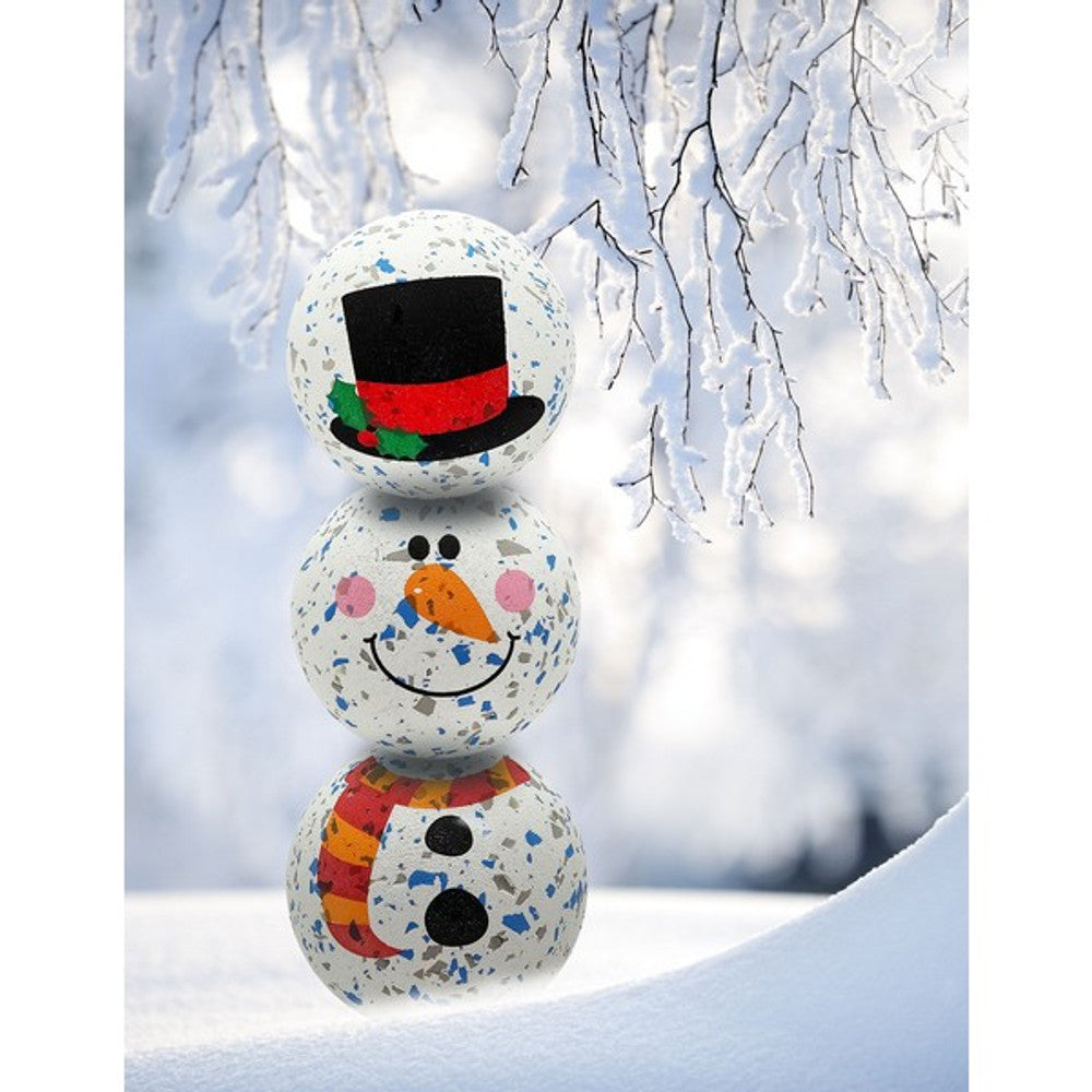 Sportspet High Bounce Recycled Snowman Stack 3pack