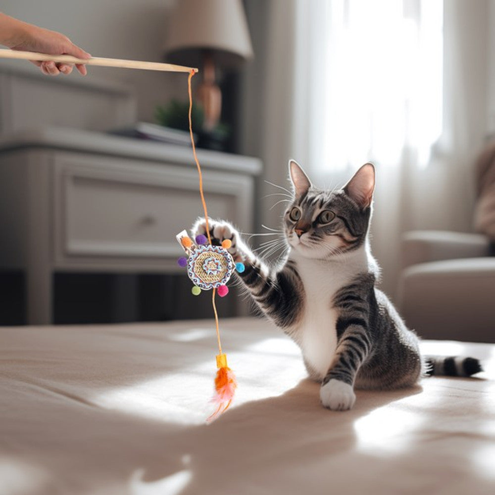 All For Paws Whisker Fiesta Sombrero Wand