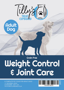 Tilly's Grain Free Weight Control and Joint Care Adult Complate Dry Dog Food