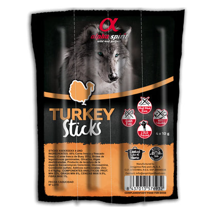 Alpha Spirit Turkey Dog Treat Bar String
