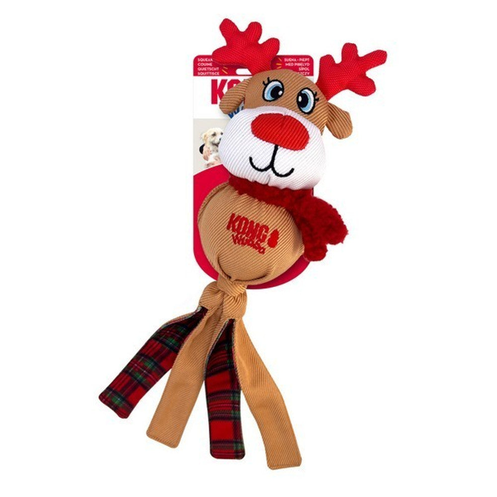 KONG Holiday Christmas Wubba Assorted Large