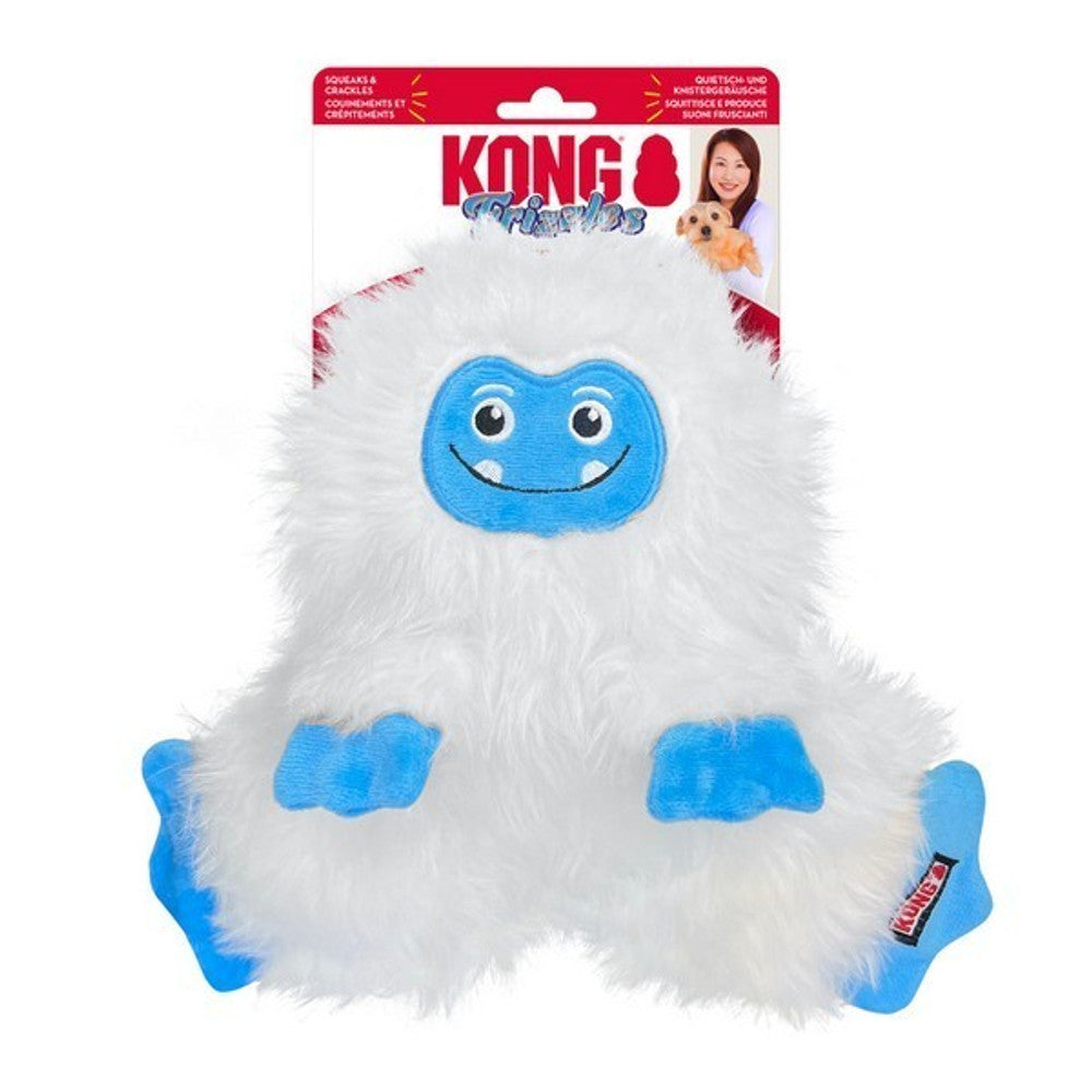 KONG Holiday Frizzles Yeti Medium Large