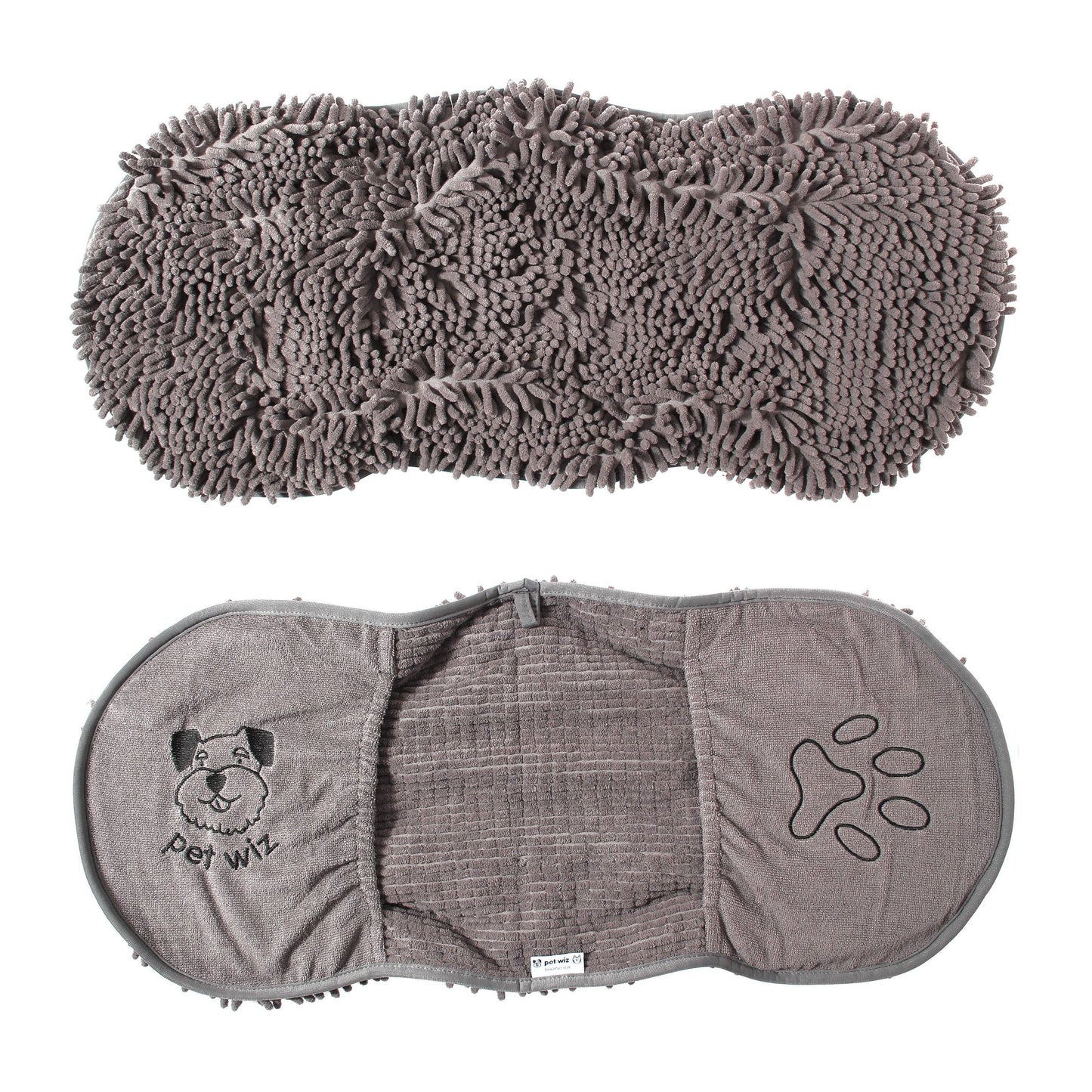 Pet Wiz Microfibre Noodle / Chenille Dog Towel