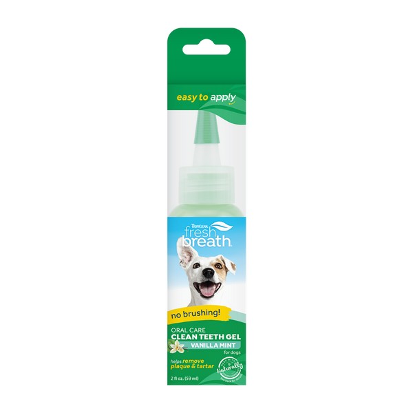 TropiClean No Brush Clean Teeth Gel for Dogs