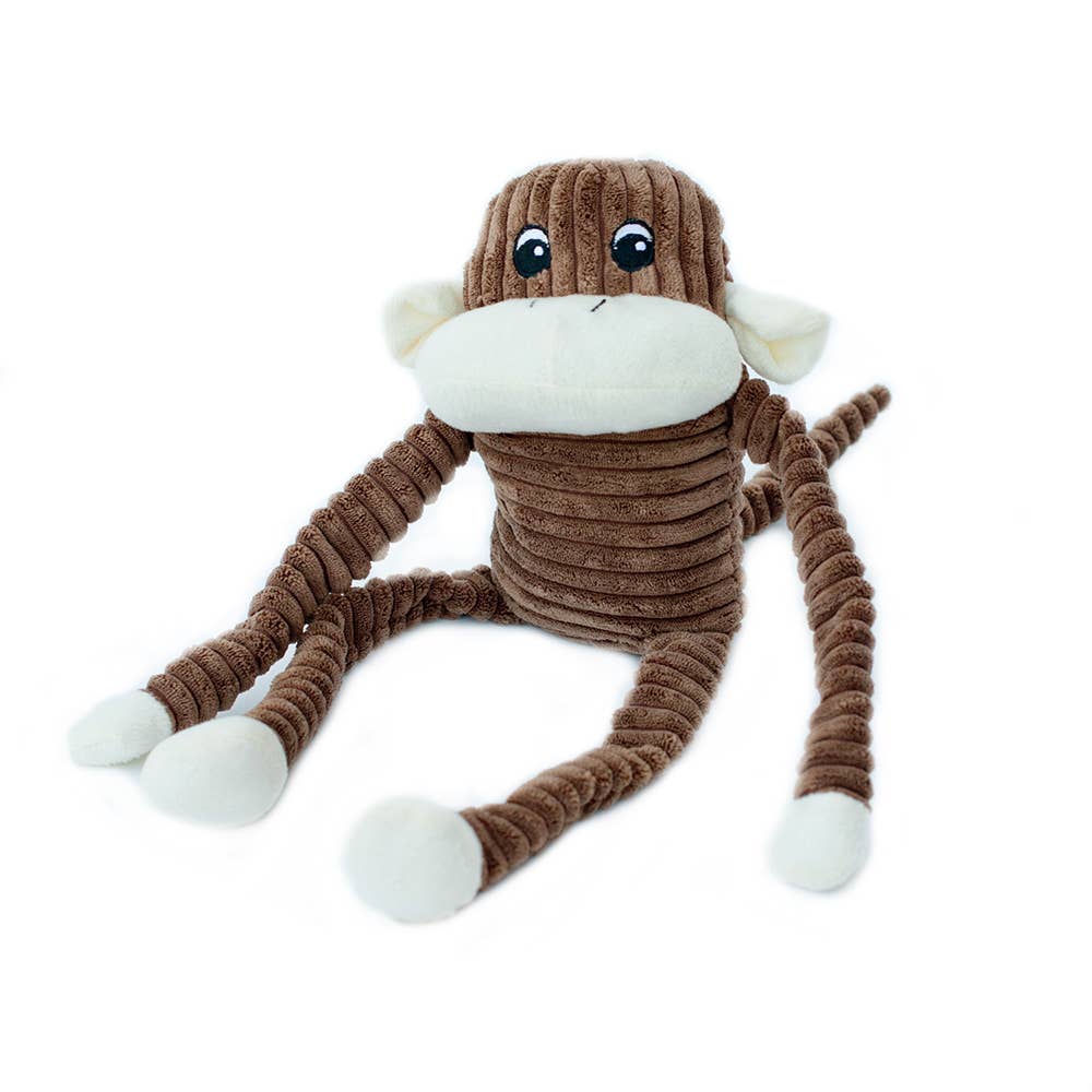 Spencer the Crinkle Monkey - Large Brown