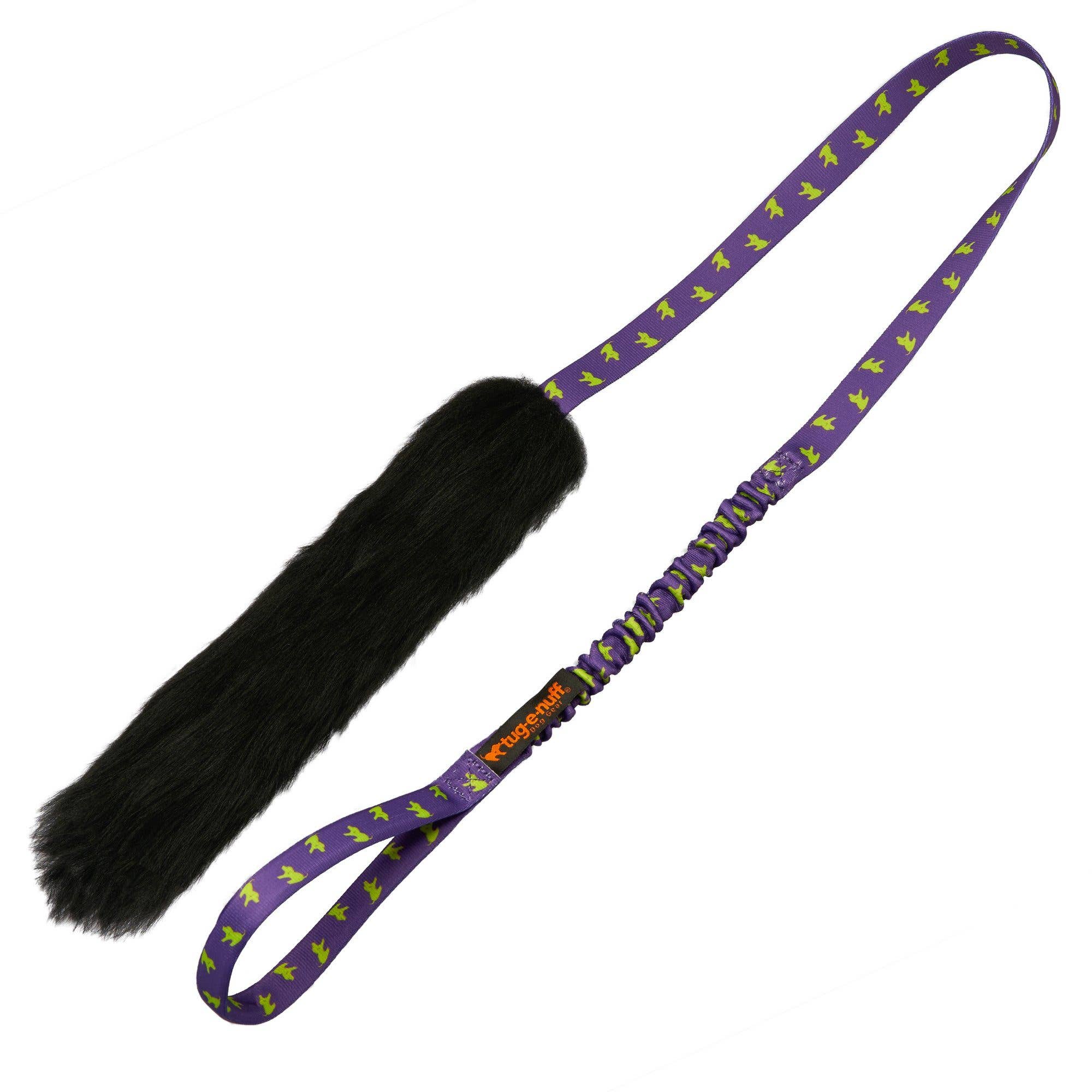 Sheepskin Bungee Chaser | Interactive Dog Toys | Tug-E-Nuff