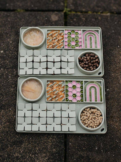 Multi Way Enrichment Mat In Olive