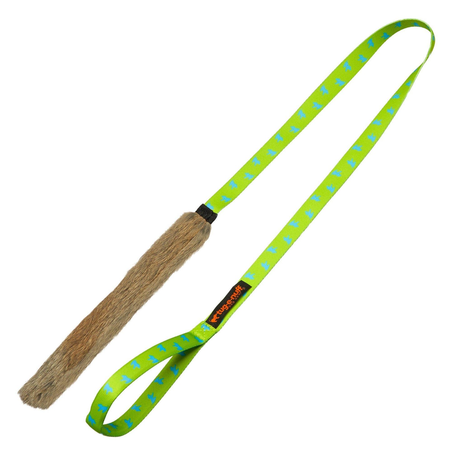 Rabbit Fur Chaser Tug | Responsibly Sourced | Tug-E-Nuff