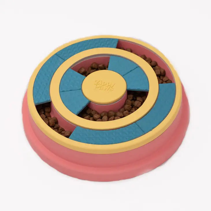 ZippyPaws SmartyPaws Wagging Wheel Puzzler Feeder Bowl