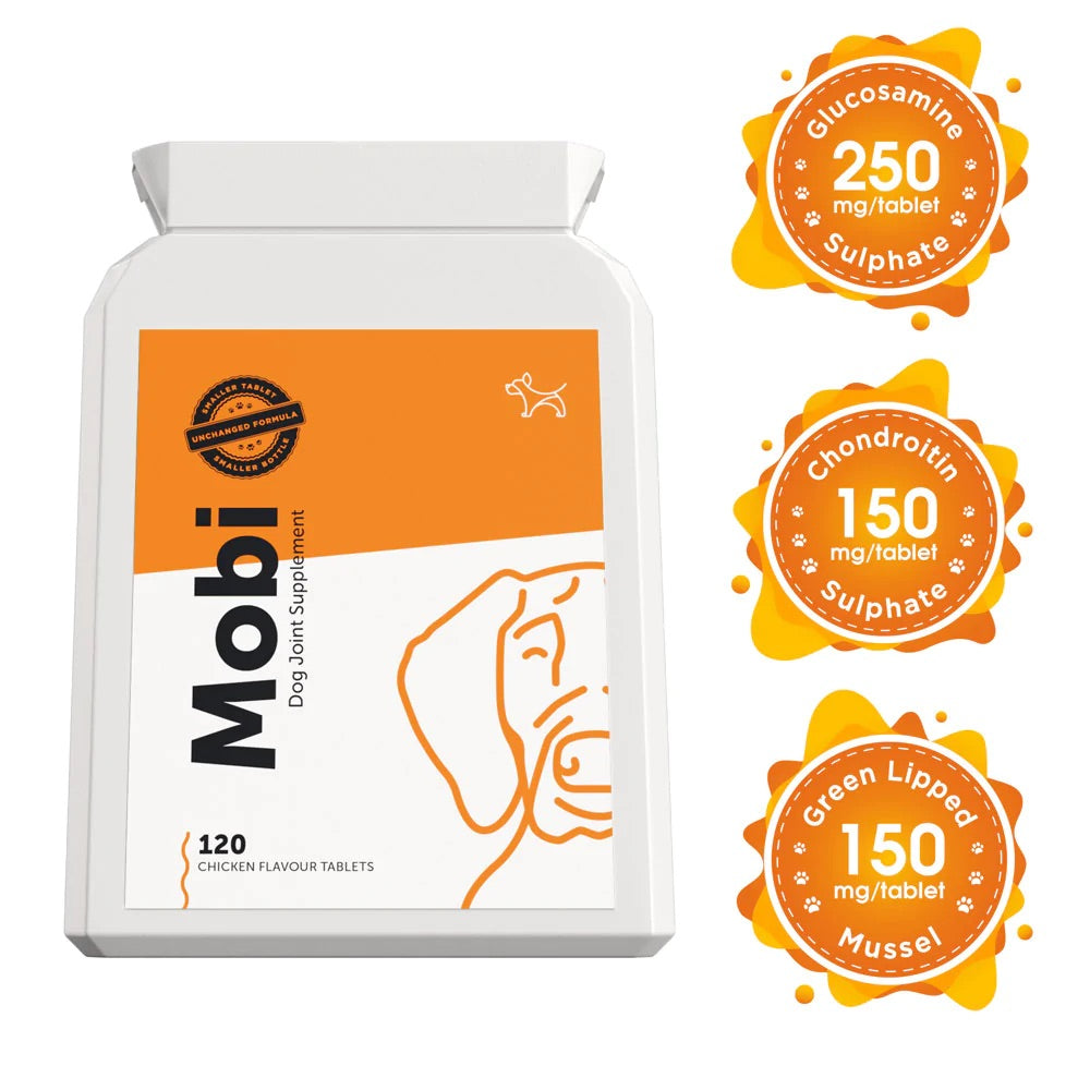 Dog's Lounge MOBI Tablet – Hip and Joint Mobility Supplement for Dogs