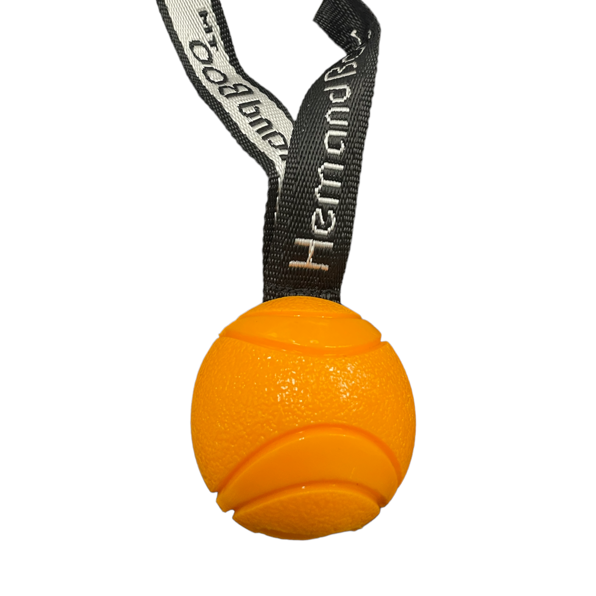 Hem & Boo TPR Ball with Webbing Throw Handle