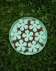 Flower Snuffle Mat In Pastel Teal