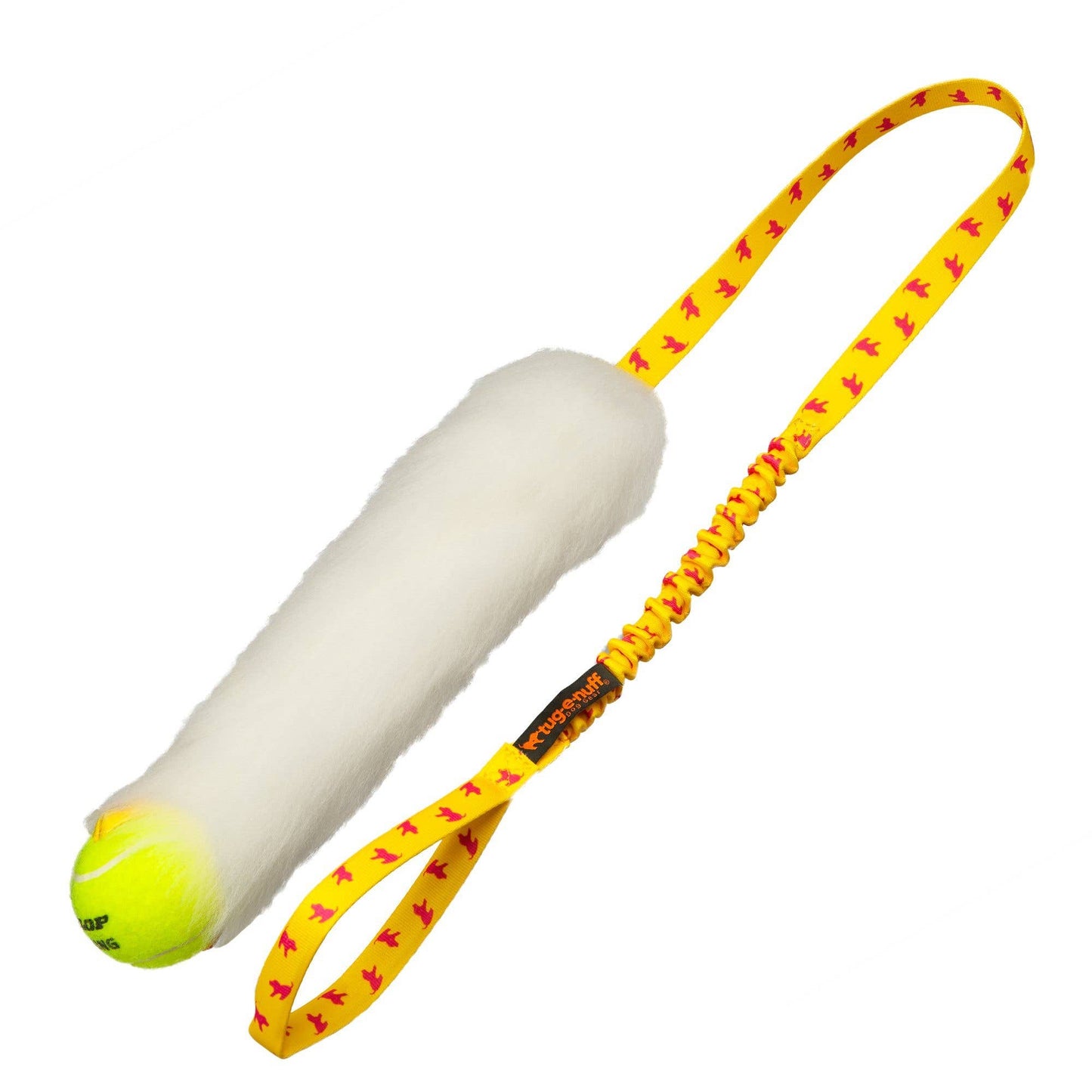 Sheepskin Bungee Chaser with Tennis Ball
