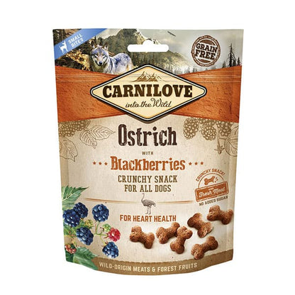 Carnilove Ostrich with Blackberries Crunchy Snack 200g