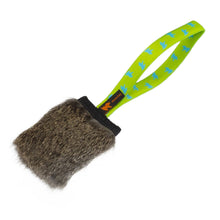 Rabbit Fur Squeaker Tug | Responsibly Sourced | Tug-E-Nuff
