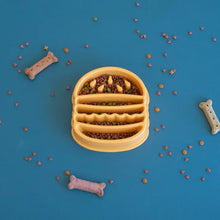 ZippyPaws Happy Bowl Hamburger Slow Feeder