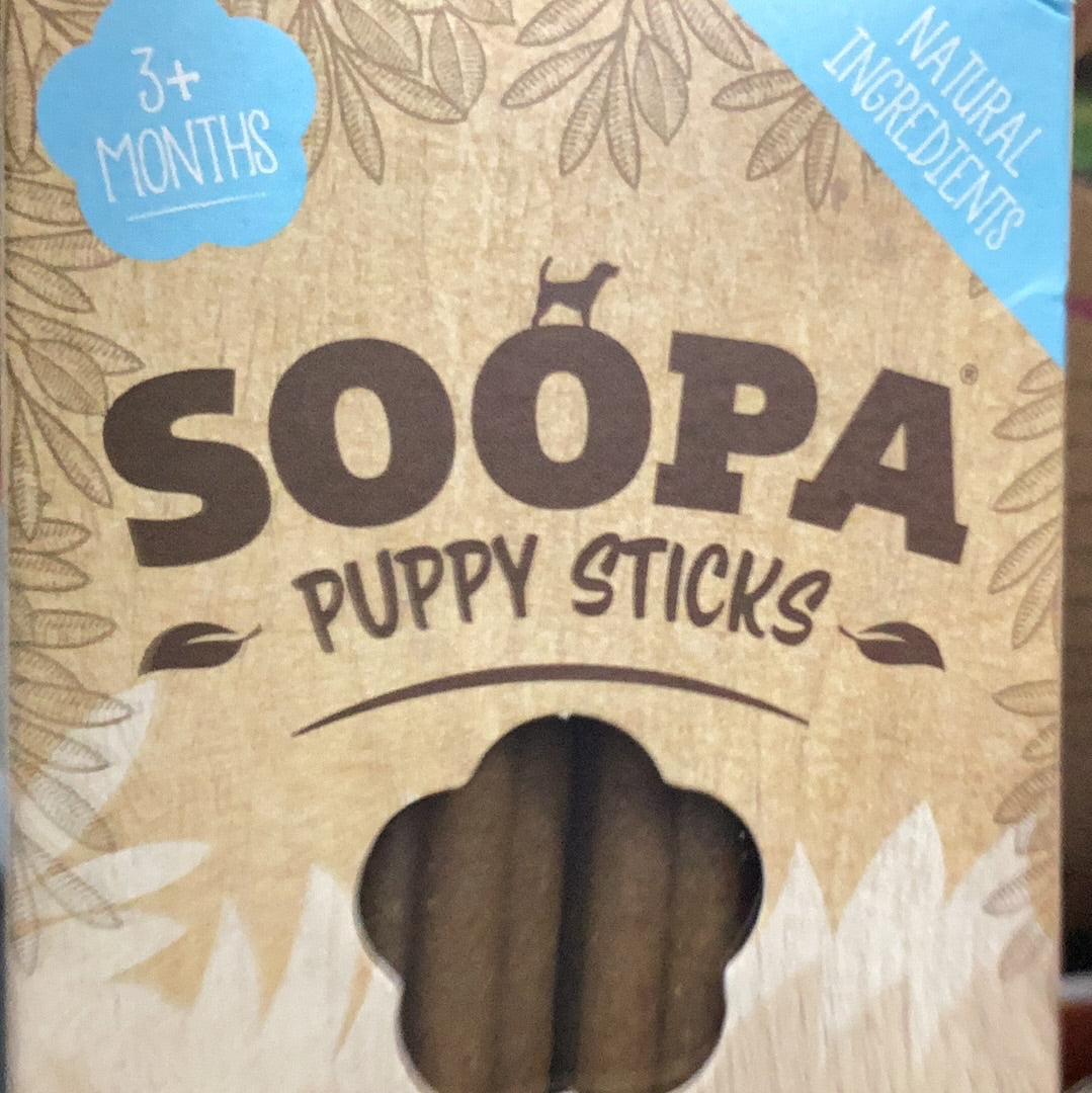 Soopa Puppy Banana & Pumpkin Sticks