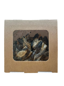 Braided Salmon Skin Crisps