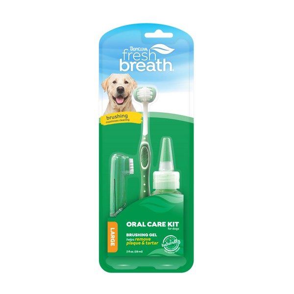 TropiClean Oral Care Kit for Dogs