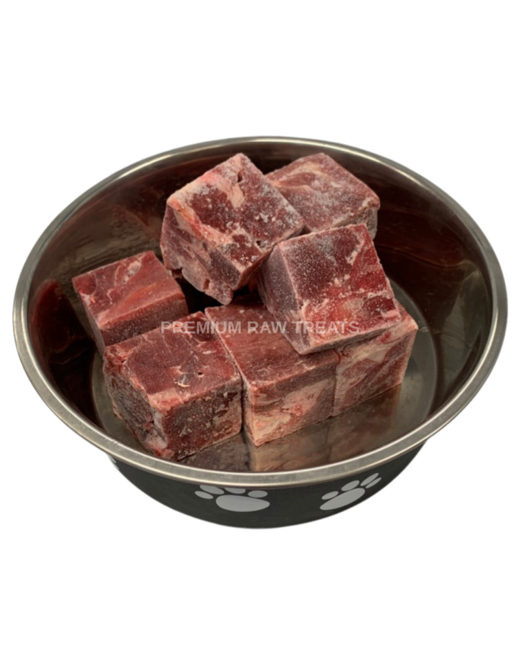 Raw Lamb Chunks Boneless 1kg