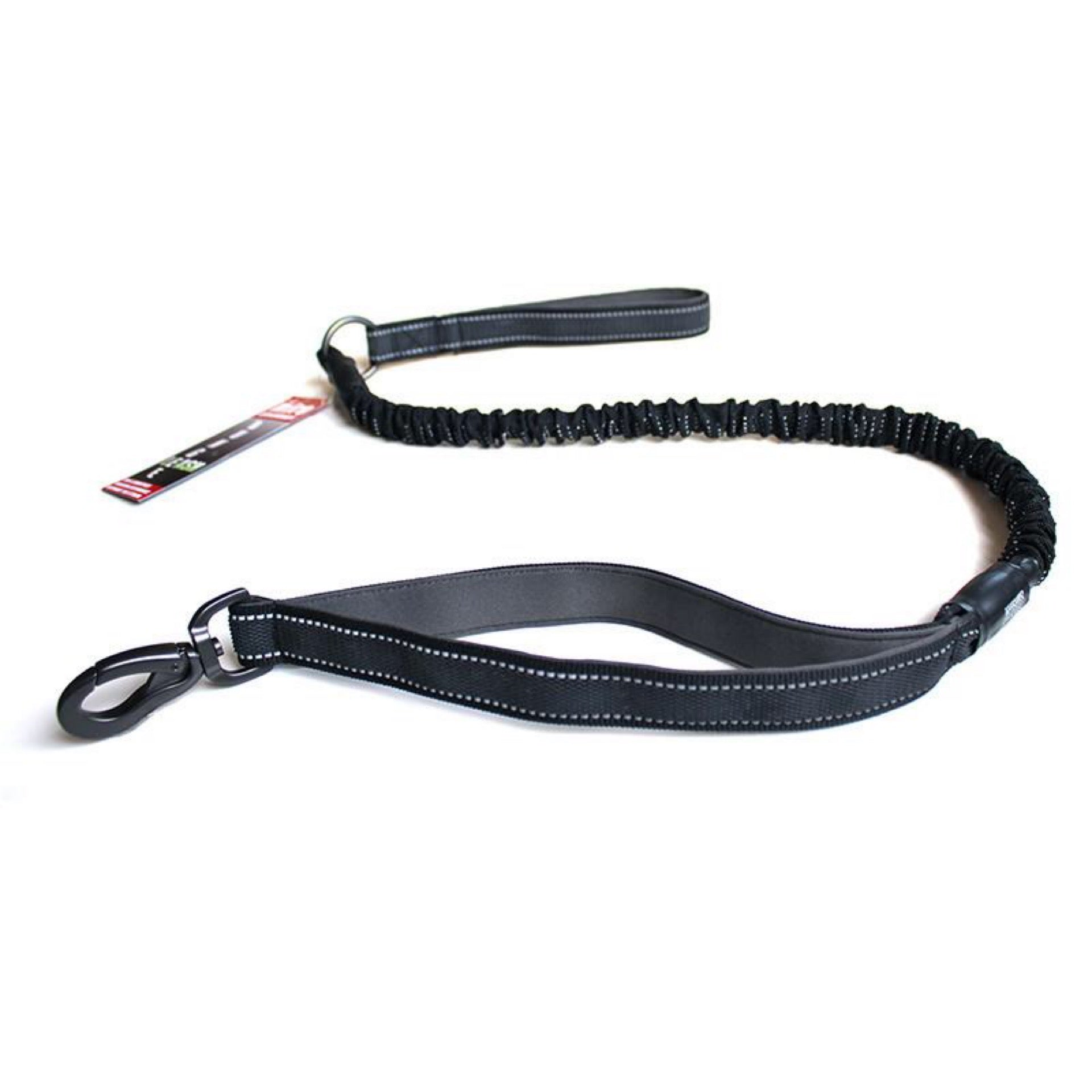 Miro & Makauri Anti Shock Bungee Lead with Traffic Grip 115cm