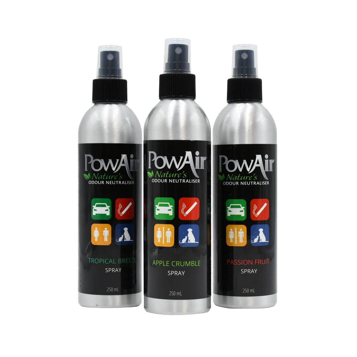 PowAir Odour Neutraliser Spray 250ml Tropical Breeze