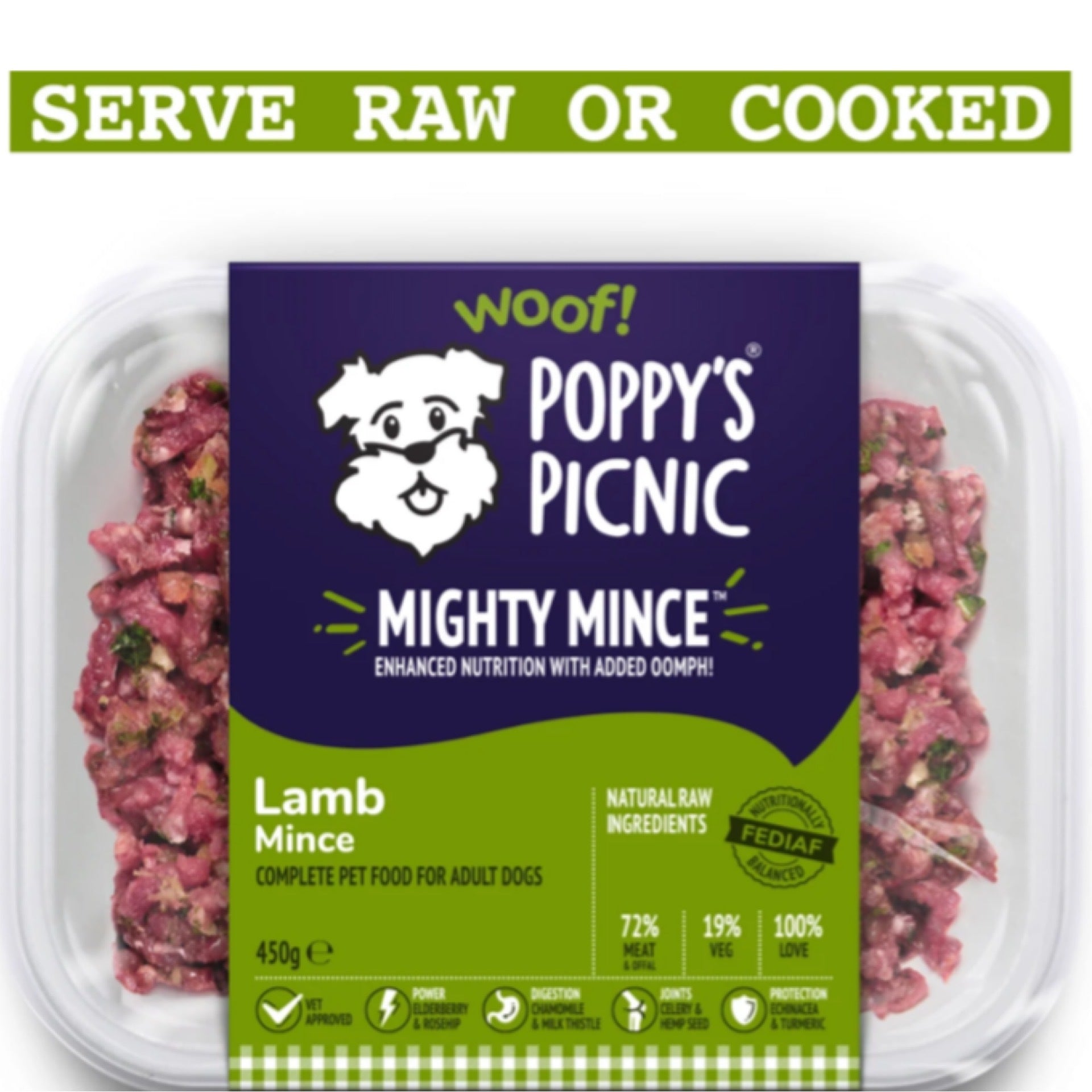 Poppy’s Picnic Mighty Mince Lamb 450g