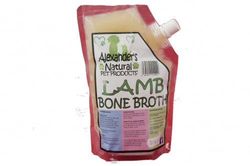 Alexander's Natural Lamb Bone Broth Pouch 500ml